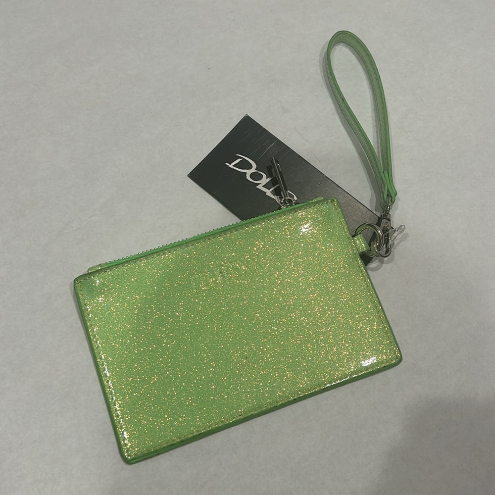 Dolls Kill Green Glitter Wristlet - Picture 6 of 6